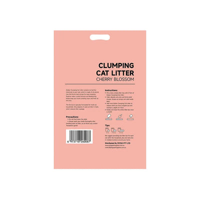 Zodiac Clumping Cat Litter Cherry Blossom: 10L Ultra-Absorbent Odour Control