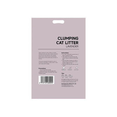 Zodiac Clumping Cat Litter Lavender Scent 10L 6kg High Absorption
