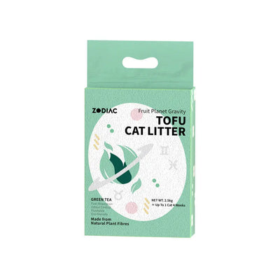 Zodiac Fruity Tofu Cat Litter Green Tea 7L 2.5kg Odour Control