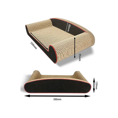 Zodiac Sofa Cat Scratcher: Ultimate Comfort & Play for Feline Friends