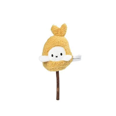 Silver Vine Stick Interactive Plush Cat Toy – Happy Tempura & Cupcake