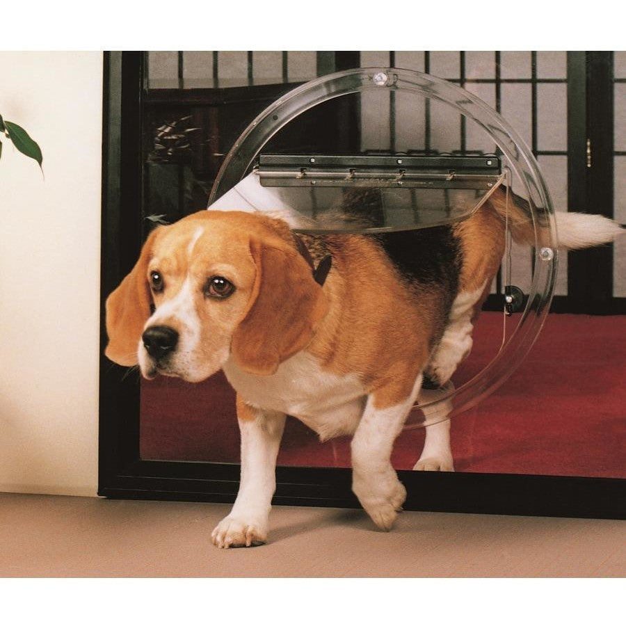 Transcat Pet Door for Cats & Dogs - Large Door for Glass