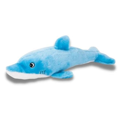 Zippy Paws Plush Squeaky Jigglerz Dog Toy - Dolphin Zippy Paws