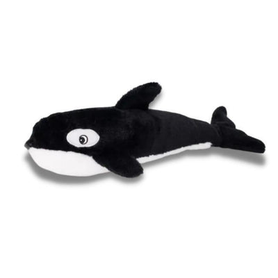 Zippy Paws Plush Squeaky Jigglerz Dog Toy - Killer Whale Zippy Paws