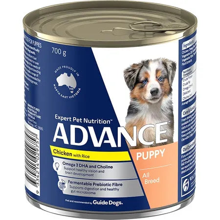 Advance Puppy Wet Dog Food: Premium Chicken & Lamb Rice for Growth