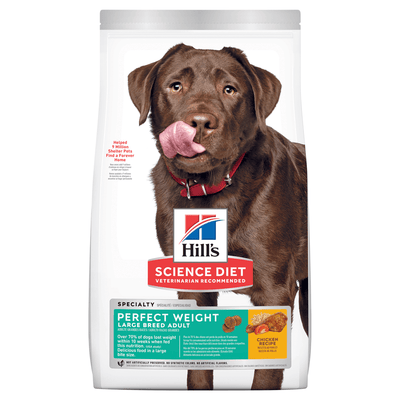 Hill's Science Diet Adult Large Breed Perfect Weight Chicken Dry Dog Food