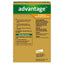 Advantage Cats Under 4kg 4 pack