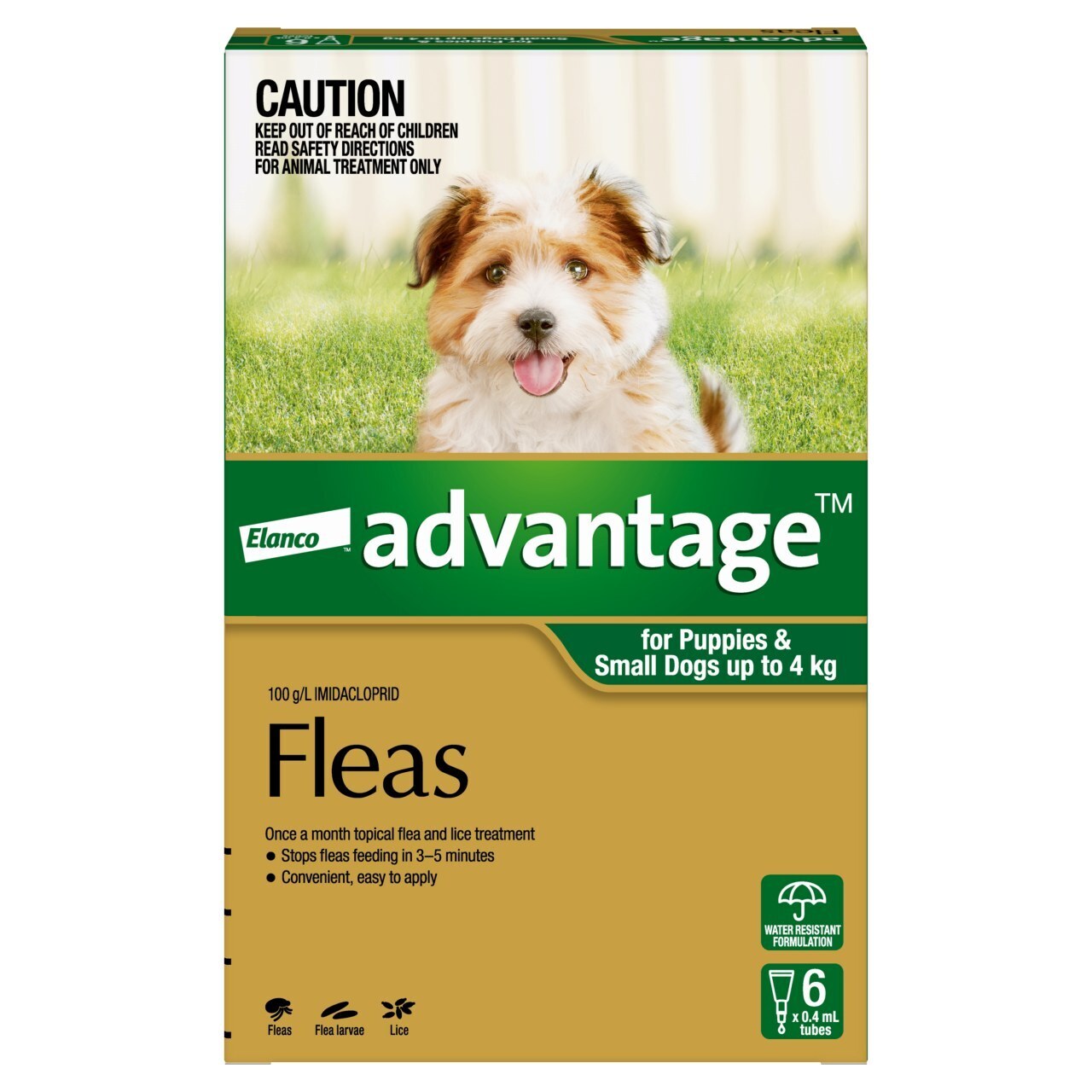 Advantage Dogs under 4kg - 6's Advantage