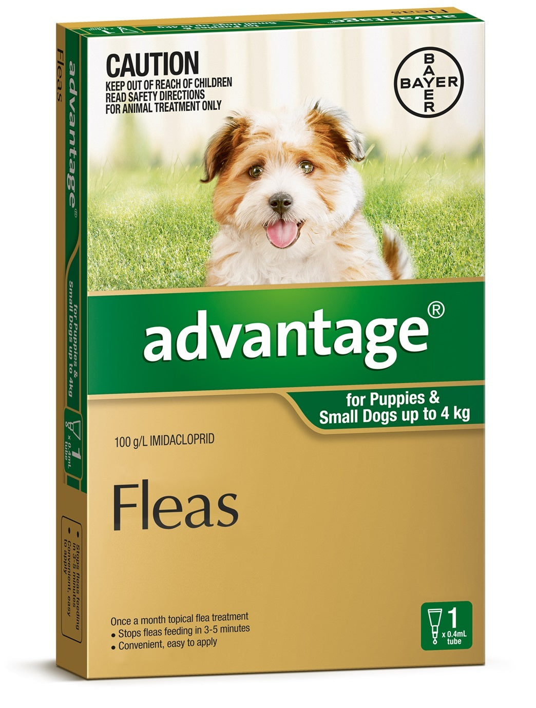 Advantage Dogs under 4kg - Single