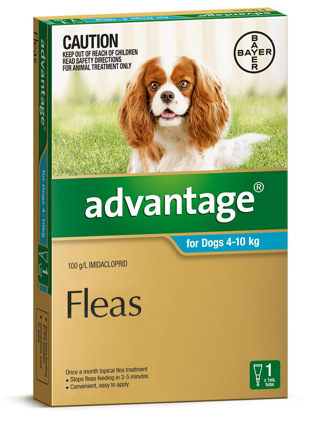 Advantage Dog 4-10kg Single