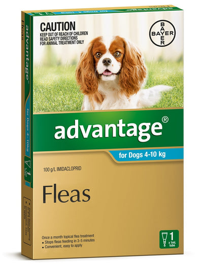Advantage Dog 4-10kg Single