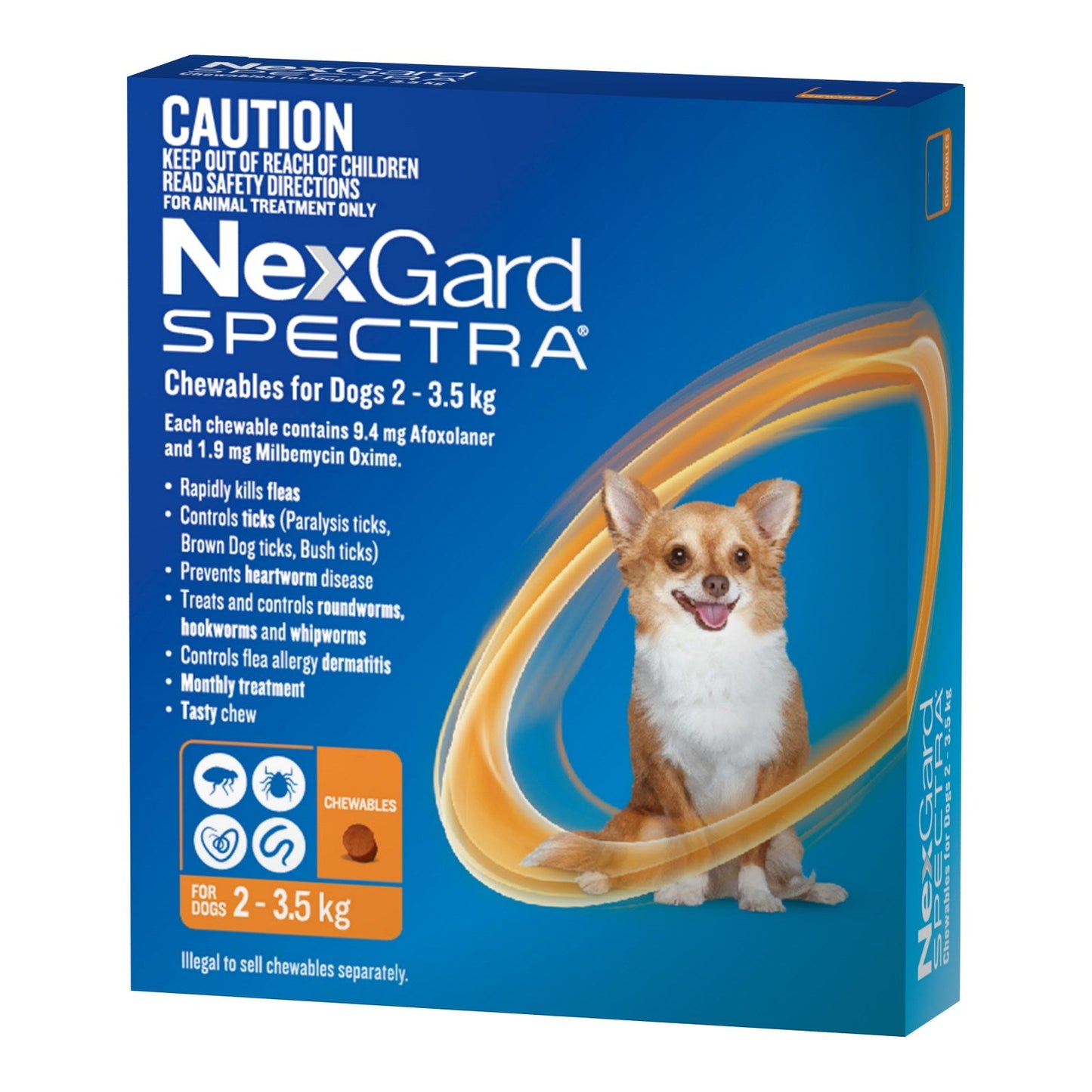 Nexgard Spectra 2-3.5Kg(1) Nexgard