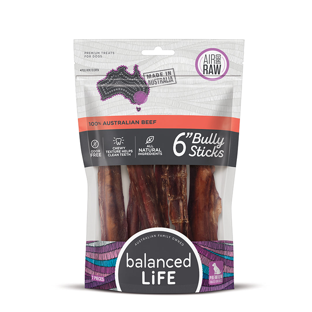 Balanced Life 6In Bully Sticks 7Pc Balanced Life