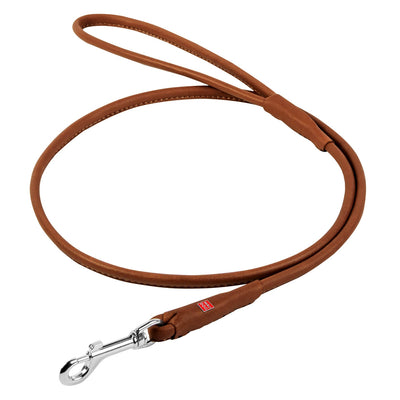 Premium Soft Leather Clip Leash 8mm for Australian Dogs