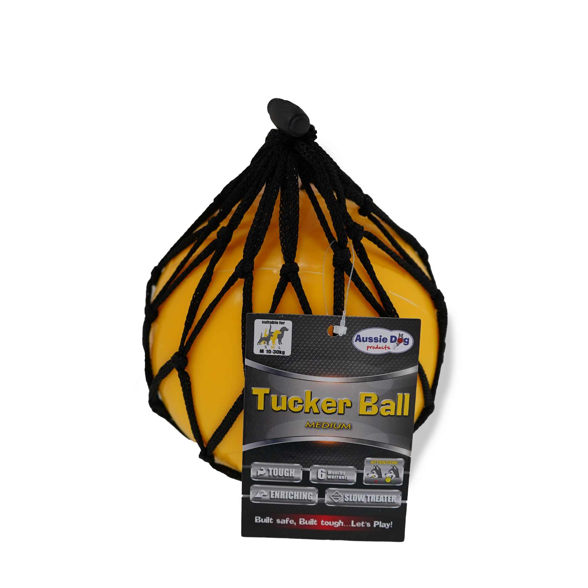 Aussie Dog Tucker Ball Medium Durable Treat Dispenser