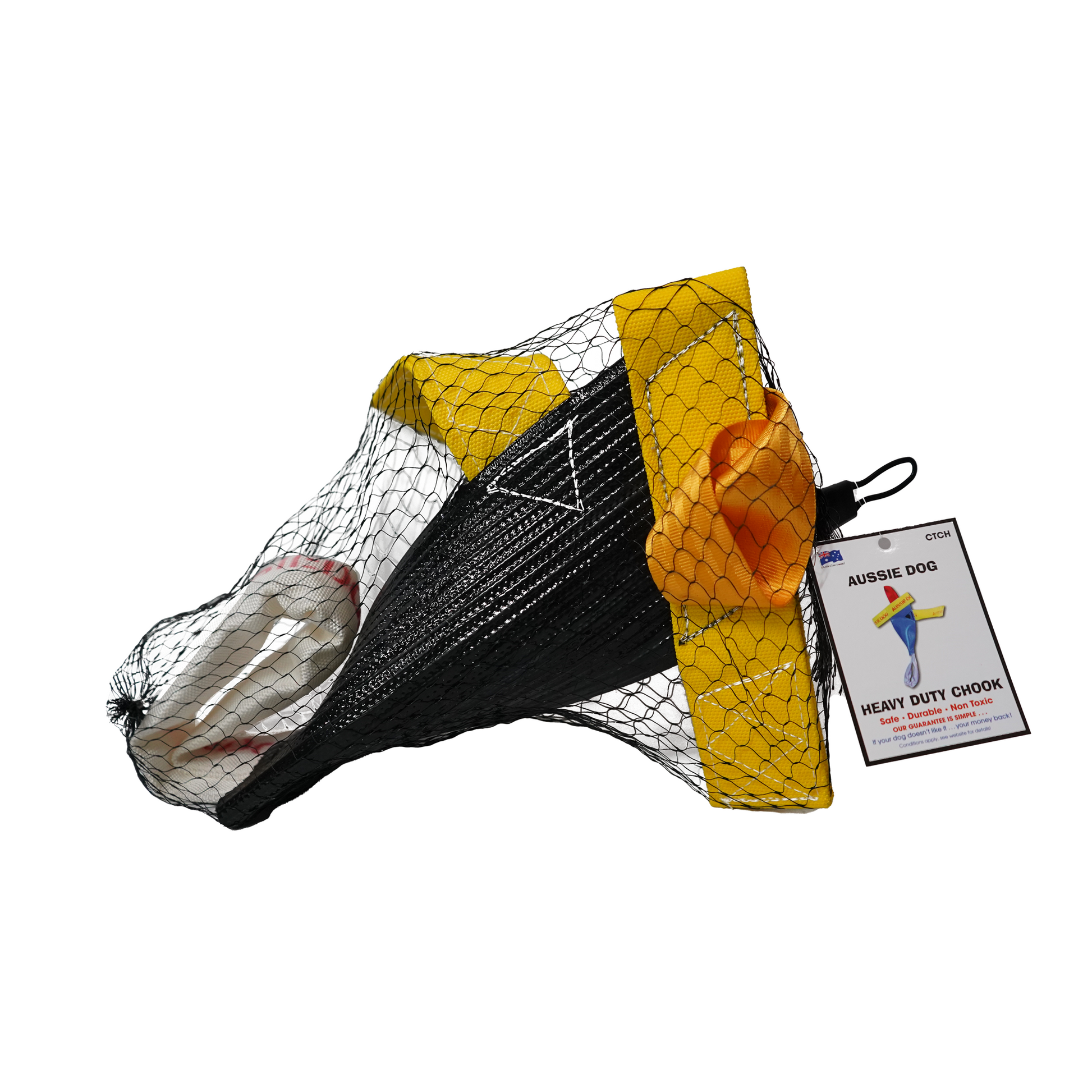 Heavy Duty Chook Interactive Dog Toy for Large Energetic Dogs