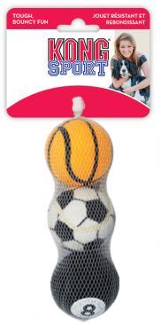 KONG Sport Balls Assorted 3 Pack Medium 