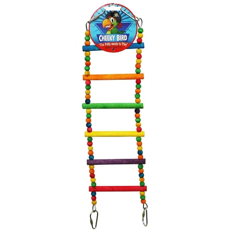 Cheeky Bird 6 Step Ladder With Beads Cheeky Bird
