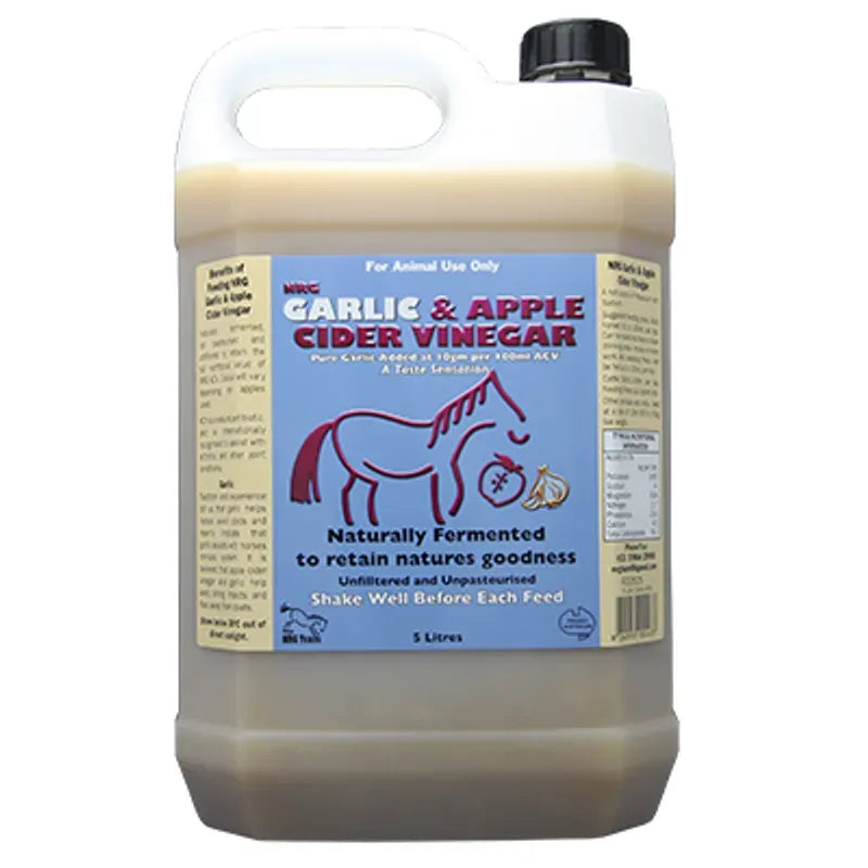 Nrg Apple Cider Vinegar & Garlic 5 Ltr 