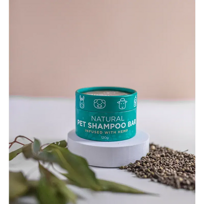 Hemp Collective Natural Pet Shampoo Bar 120G 