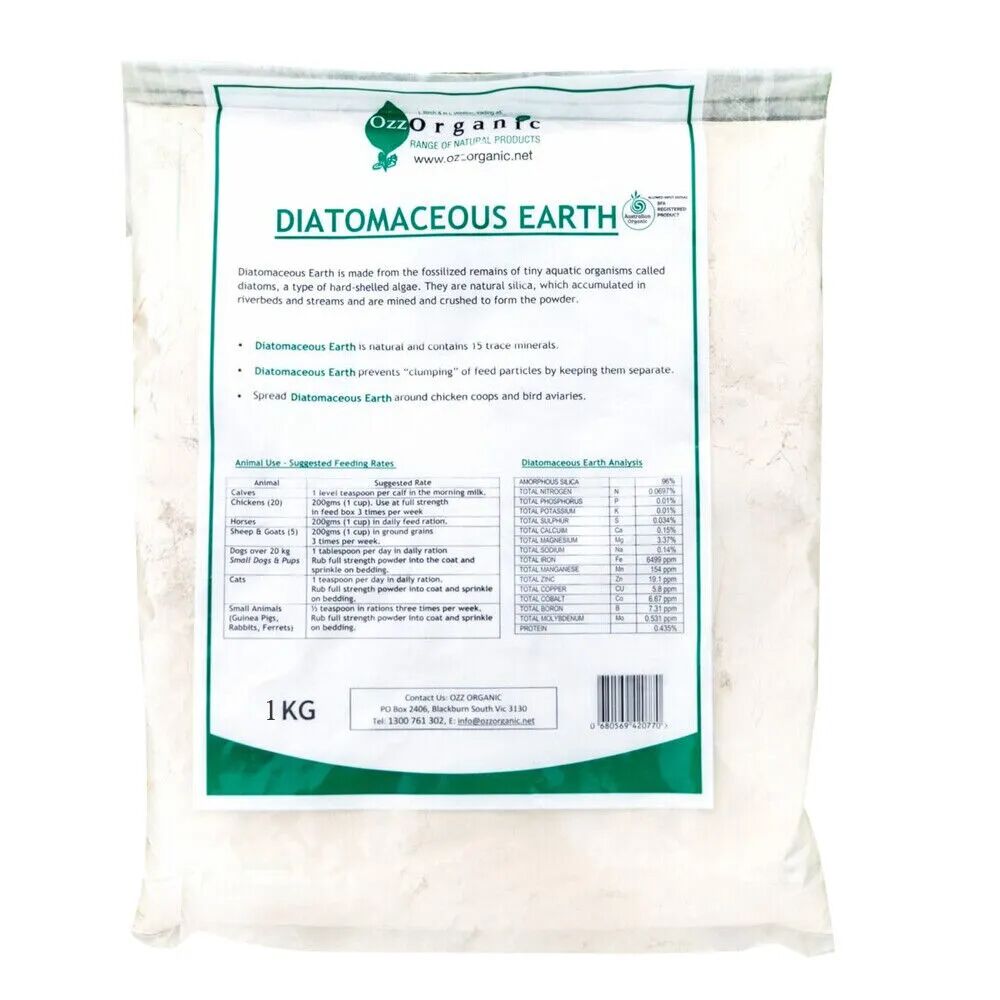 Diatomaceous Earth 1Kg Diatomaceous Earth