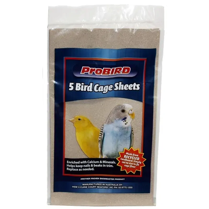 Probird Cage Sheets 5 Pack  