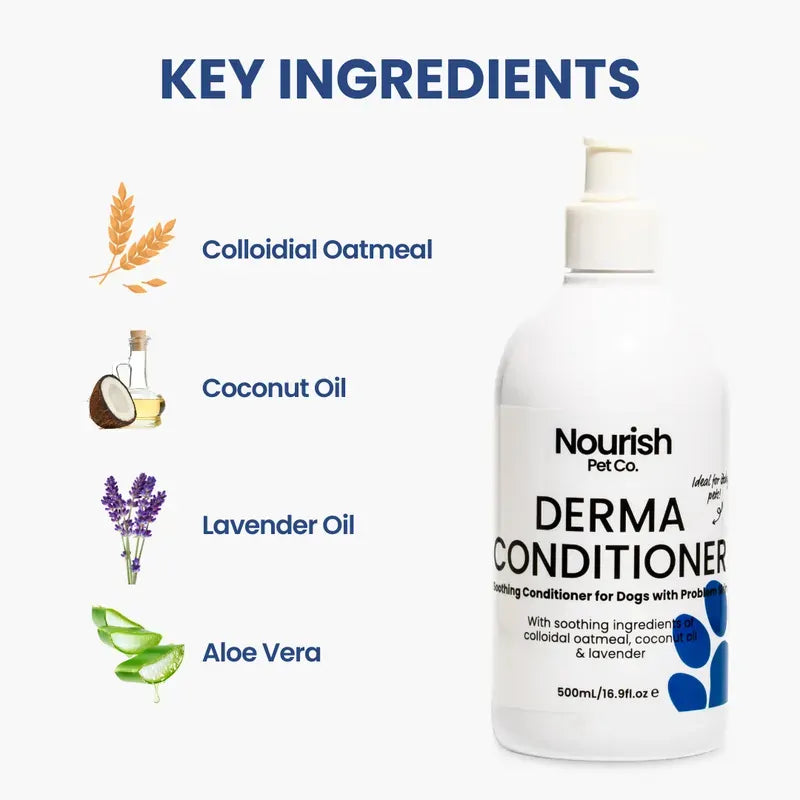 Nourish Pet Co Derma Conditioner 500Ml 