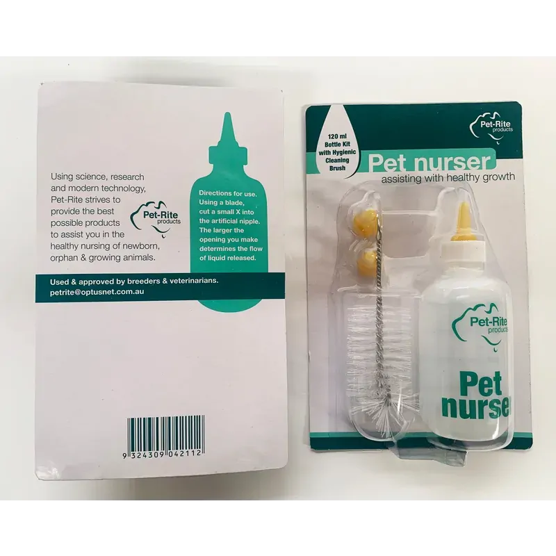 Petrite Pet Nurser Bottle 120Ml Kit 