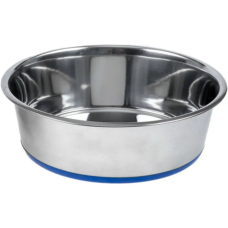 Showmaster Rubber Base Stainless Steel Pet Bowl 3.9L 