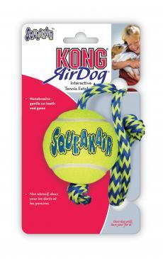 KONG Airdog Squeaker Ball Wrope Medium Kong