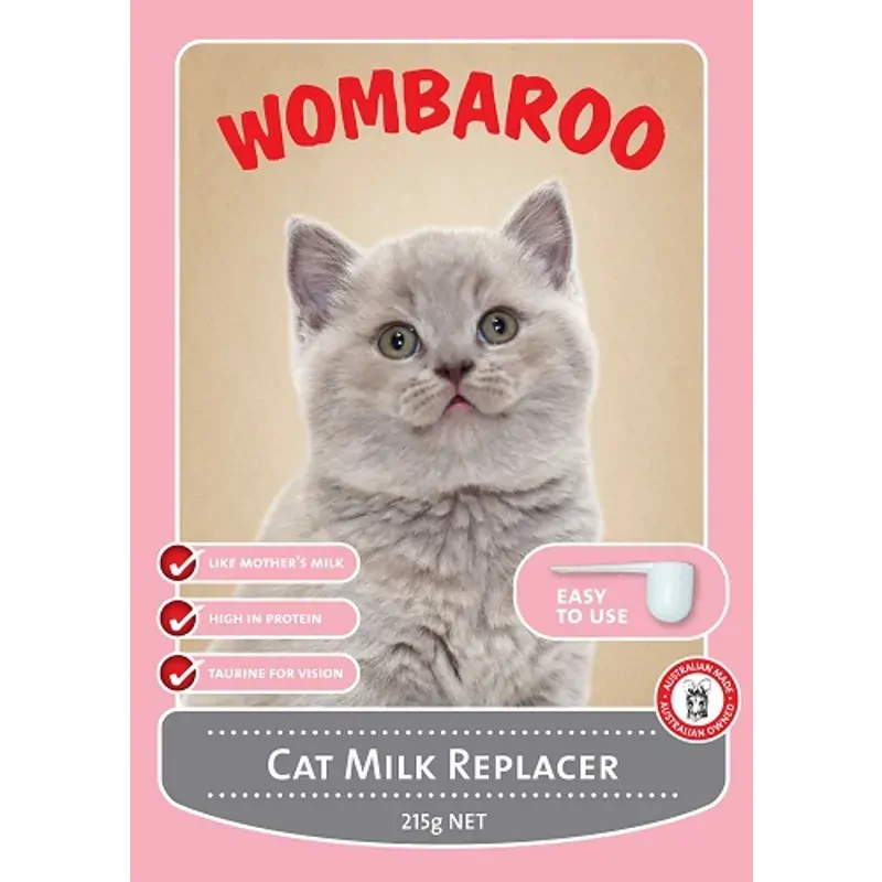 Wombaroo Cat Milk 215G Wombaroo