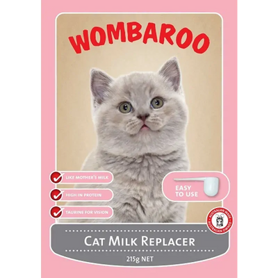 Wombaroo Cat Milk 215G Wombaroo