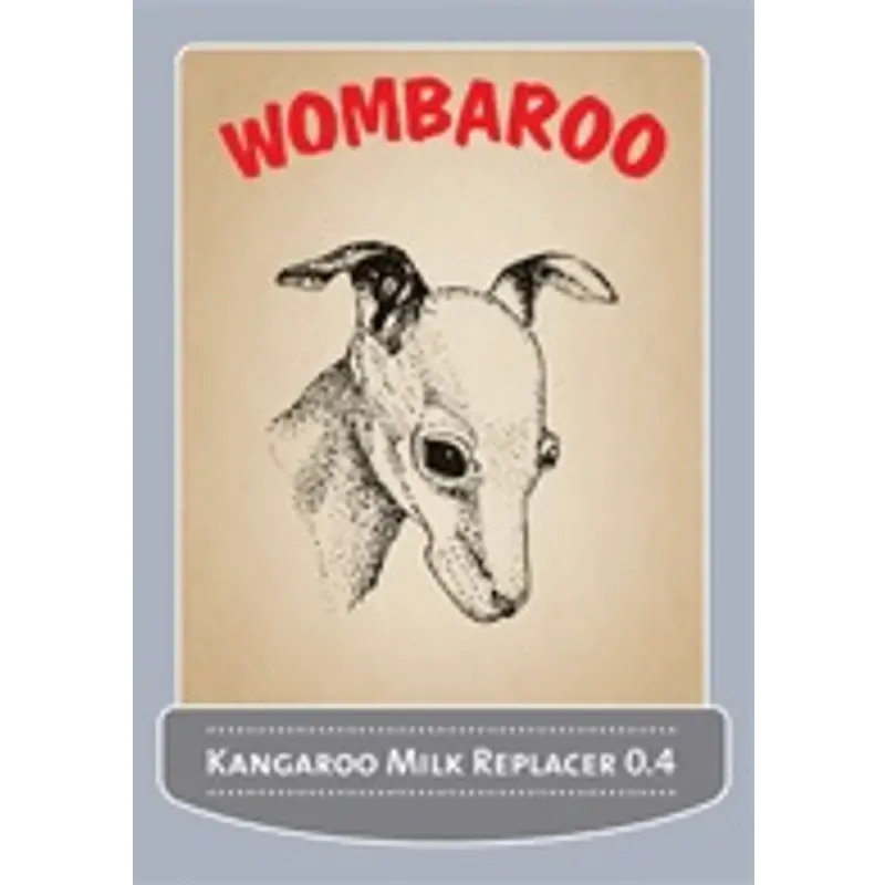 Wombaroo Kangaroo Milk .4 5Kg Wombaroo