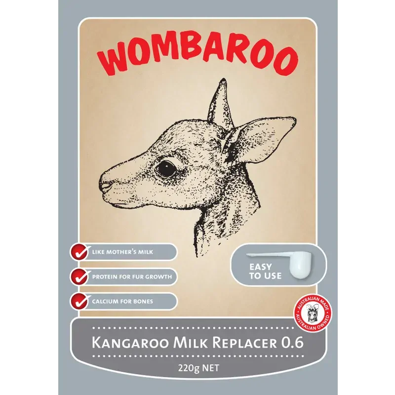 Wombaroo Kangaroo Milk 0.6 220G Wombaroo