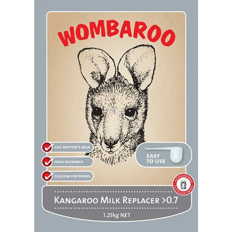 Wombaroo Kangaroo Milk +0.7 1.25Kg Wombaroo