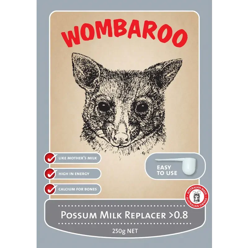 Wombaroo Possum Milk >0.8 1.25Kg