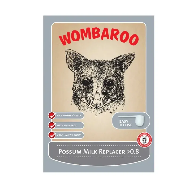 Wombaroo Possum Milk >0.8 5Kg Wombaroo