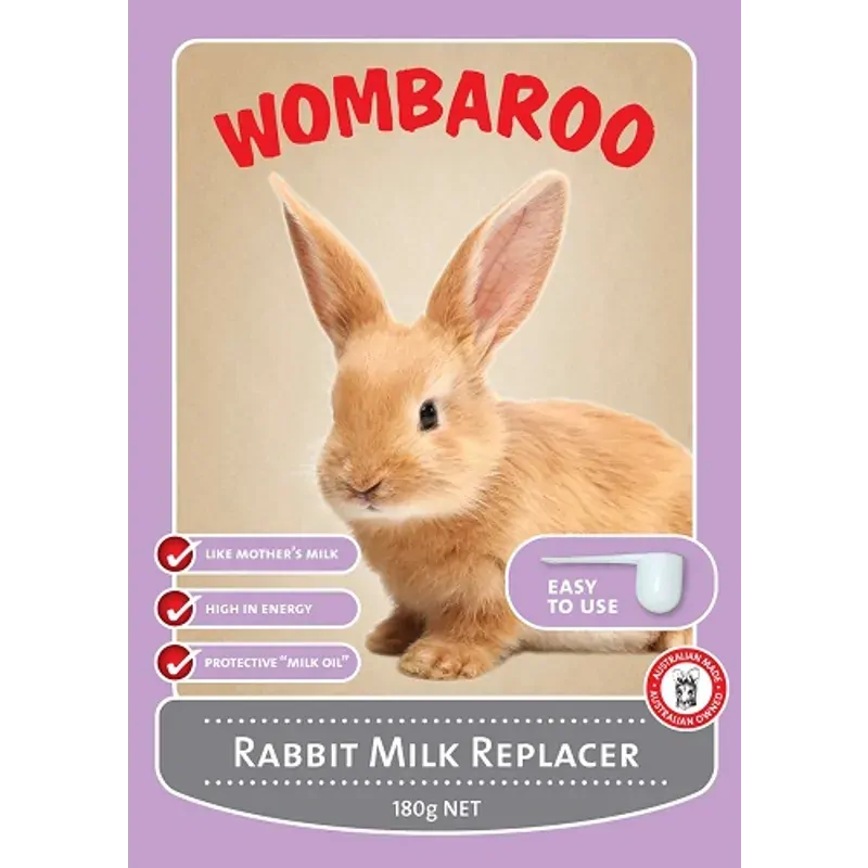 Wombaroo Rabbit Milk 180G Wombaroo