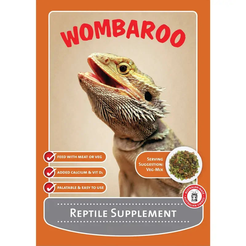 Wombaroo Reptile Supplement 5Kg Wombaroo