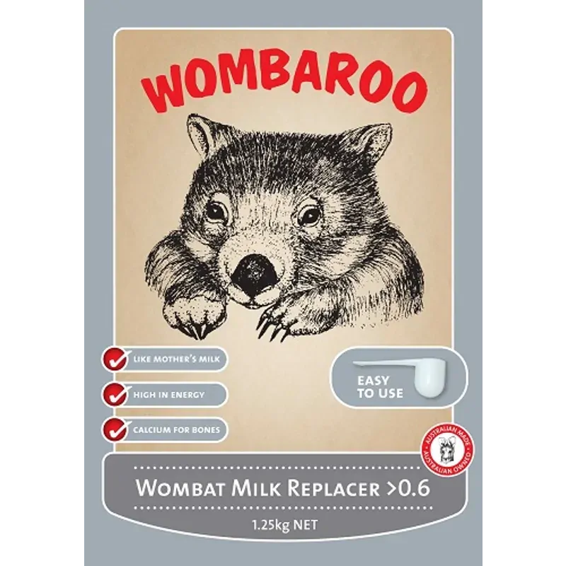 Wombaroo Wombat Milk +0.6 1.25Kg