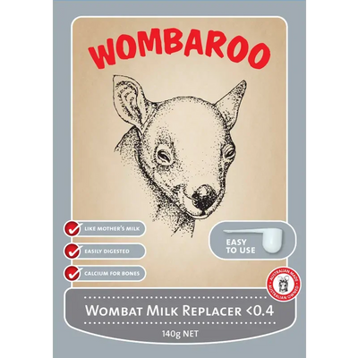 Wombaroo Wombat Milk <0.4 140G Wombaroo