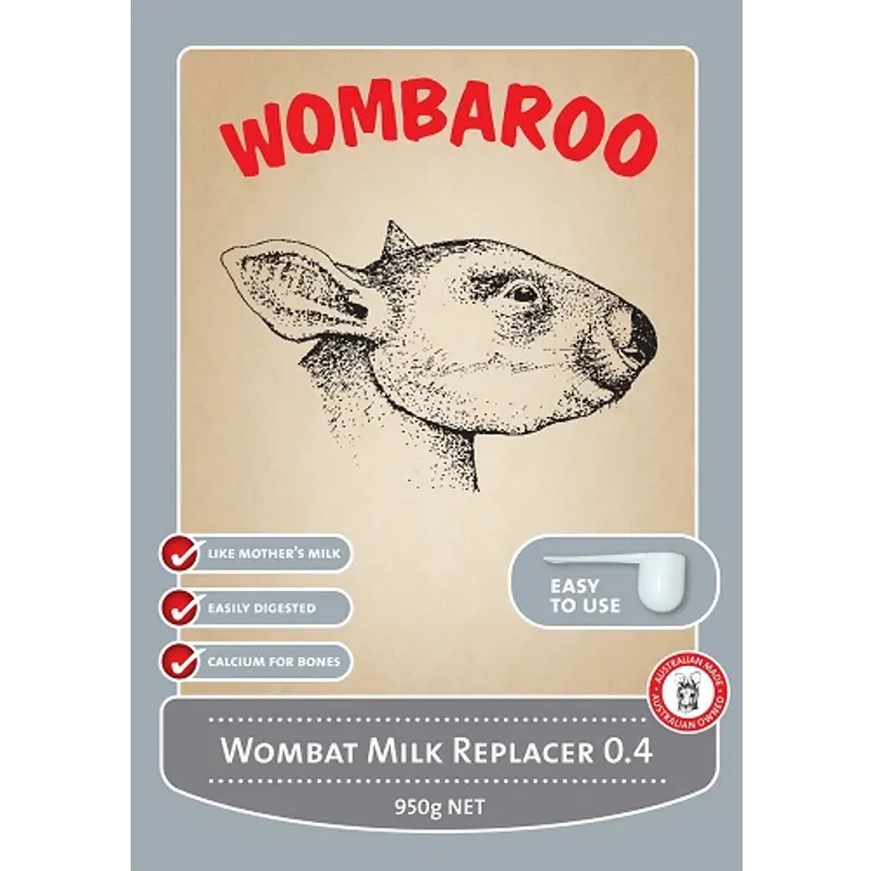 Wombaroo Wombat Milk 0.4 950G Wombaroo