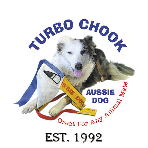 Aussie Dog Standard Chook Interactive Tugâ€‘Toy for Medium Dogs