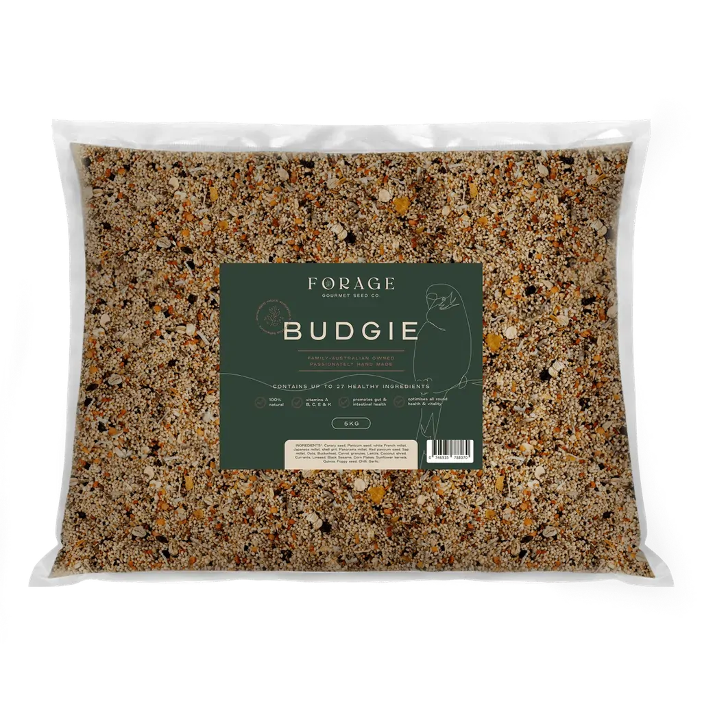 Forage Gourmet Budgie 5Kg  