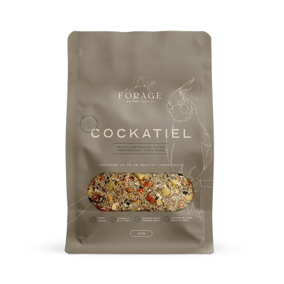 Forage Gourmet Cockatiel 1Kg  