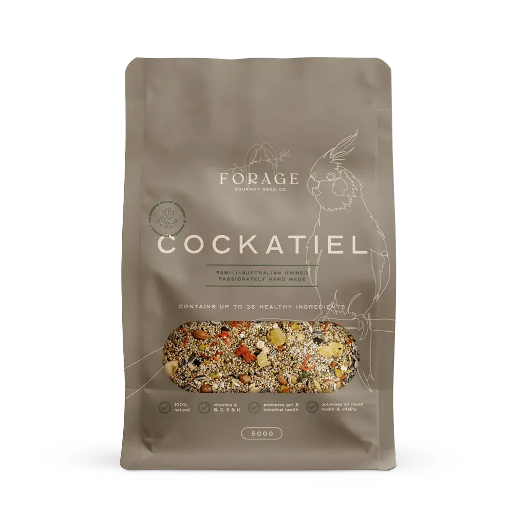 Forage Gourmet Cockatiel 500G  