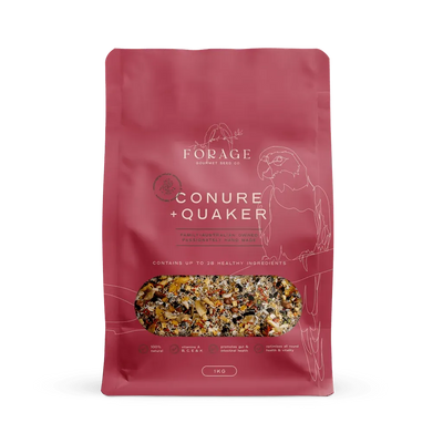 Forage Gourmet Conure & Quaker 1Kg 