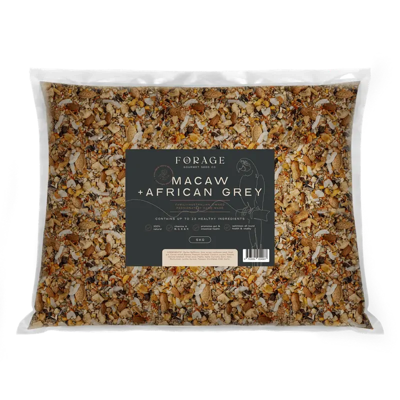 Forage Gourmet Macaw & African Grey 5Kg 