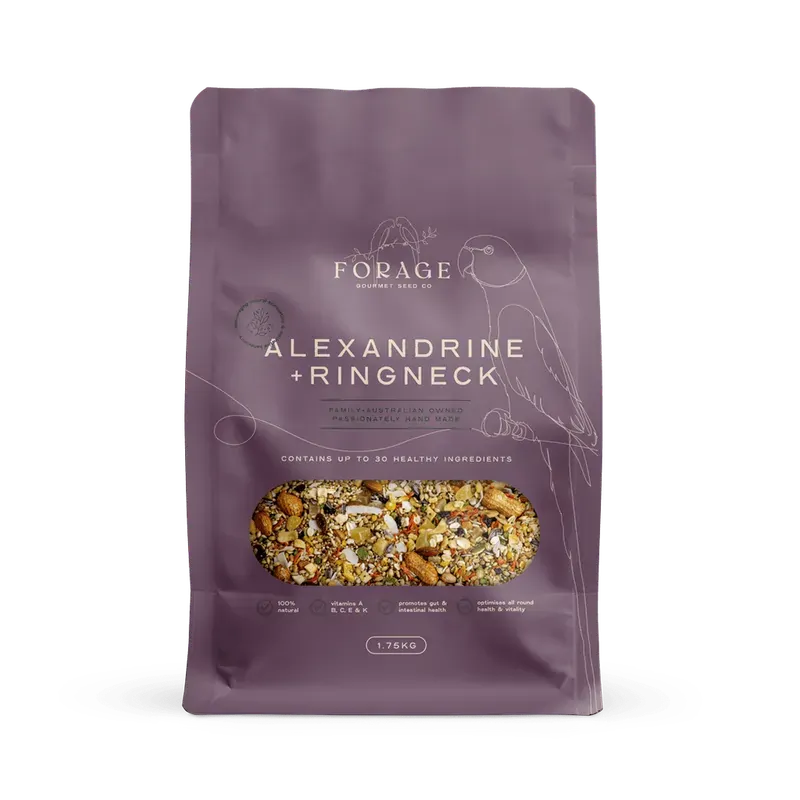 Forage Gourmet Ringneck & Alexandrine 1.75Kg 