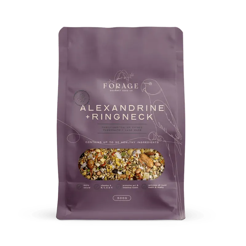 Forage Gourmet Ringneck & Alexandrine 500G 